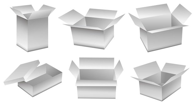 El conjunto incluye varias vistas de la caja destacando diferentes ángulos para una perspectiva completa