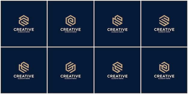 Conjunto inicial de inspiración para el diseño del logotipo e