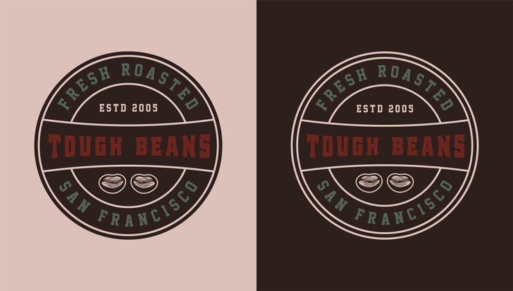Vector conjunto de insignias de logotipos de emblemas de café de estilo retro vintage se puede utilizar como póster o impresión arte gráfico monocromático ilustración vectorial estilo de grabado detallado