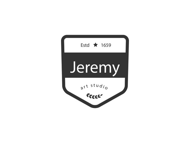 Conjunto de insignias o logotipos retro vintage elementos de diseño vectorial signos comerciales logotipos identidad
