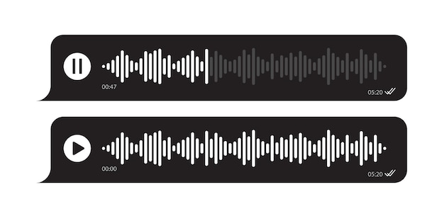Conjunto de interfaces de usuario del vector de mensajes de voz
