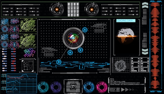 Conjunto de interfaz de Head-Up para GUI