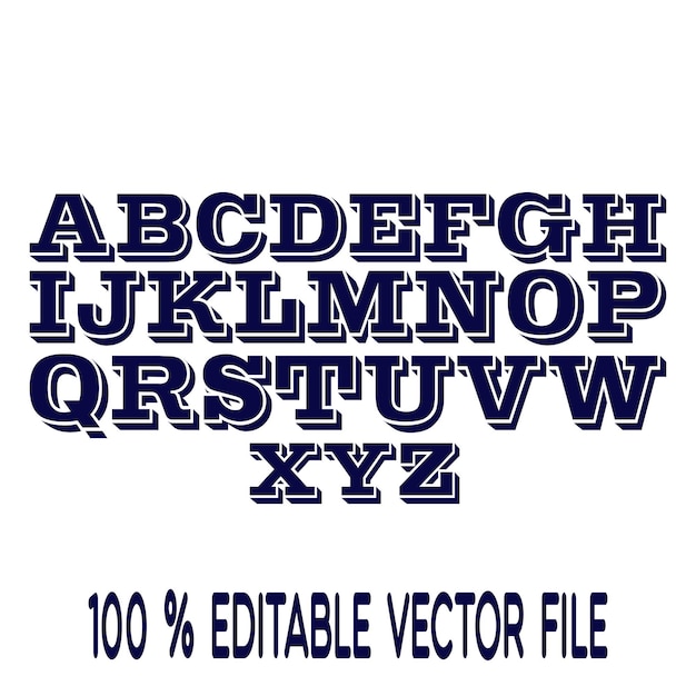 Conjunto de letras del alfabeto vectorial triángulo dibujado a mano alfabeto letras del vector ABS