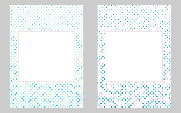 Conjunto de lindas tarjetas de invitación para baby shower con patrones geométricos