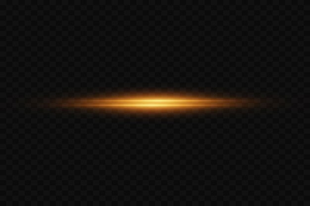 Un conjunto de líneas brillantes una explosión de luz y la magia del resplandor