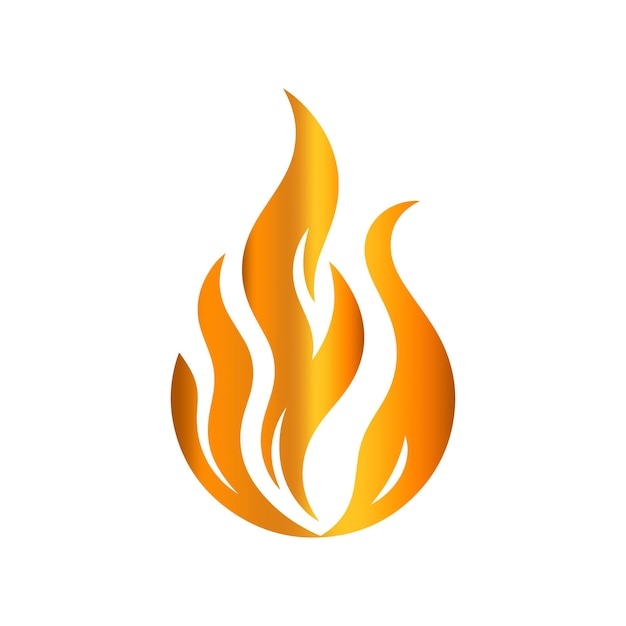 Conjunto de llamas de fuego con varios diseños