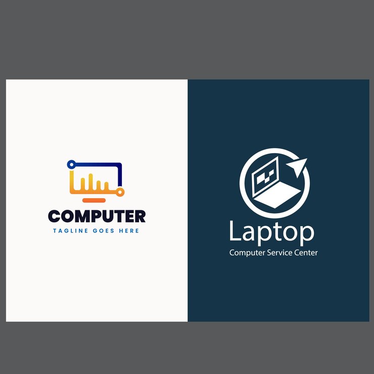 Vector conjunto de logotipo vectorial de ratón de computadora con diseños de concepto modernos ilustración para tecnología de computadora