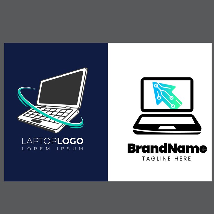 Vector conjunto de logotipo vectorial de ratón de computadora con diseños de concepto modernos ilustración para tecnología de computadora