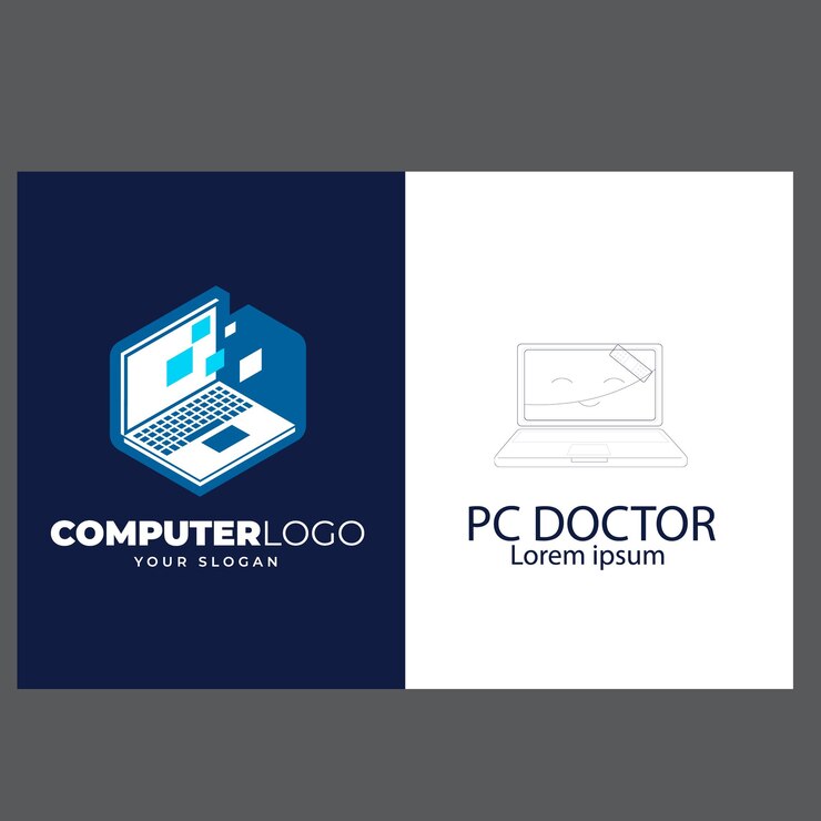 Vector conjunto de logotipo vectorial de ratón de computadora con diseños de concepto modernos ilustración para tecnología de computadora