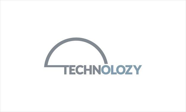 Conjunto de logotipos abstractos de tecnología digital