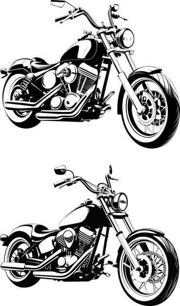 Conjunto de logotipos de motocicletas de helicóptero