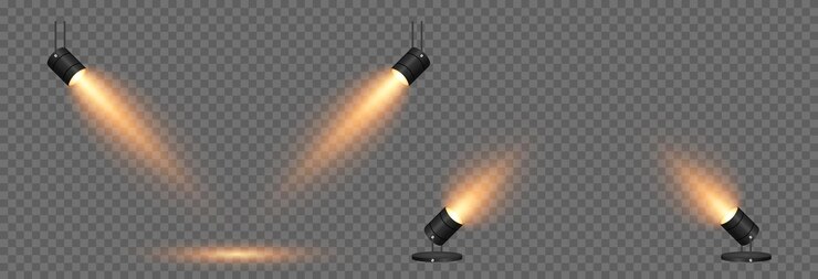 Vector conjunto de luz