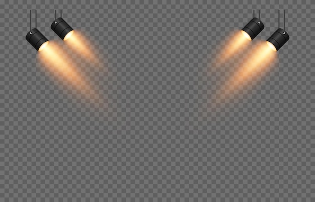 Vector conjunto de luz