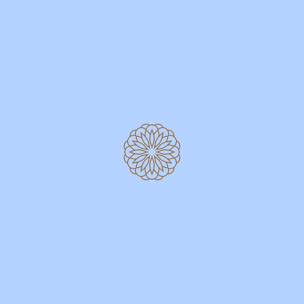 conjunto de mandala elemento vectorial geométrico