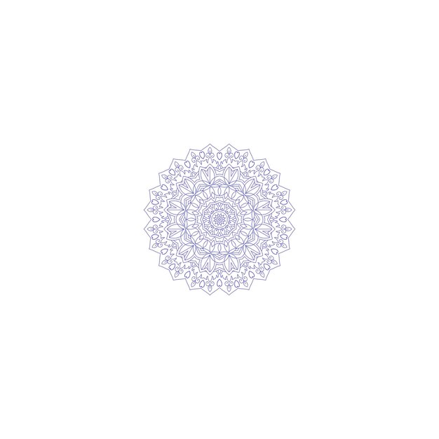 conjunto de mandalas vectoriales con círculos de meditación