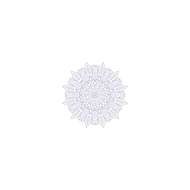 conjunto de mandalas vectoriales con decoración de círculos