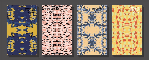Conjunto de marcos de grabado floral