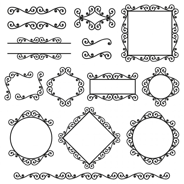 Conjunto de marcos