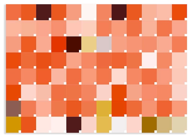 conjunto de muestras de tono de piel vectorial