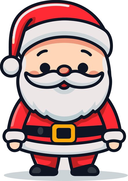 El conjunto navideño de Santa Claus Vector Santa Claus Vektor Compilation de Invierno