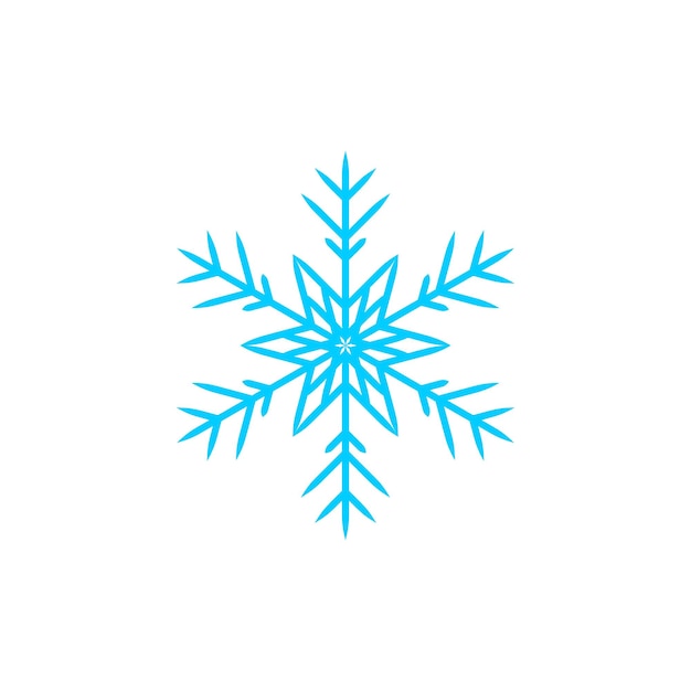 conjunto de nieve con diseño de elemento de copo de nieve