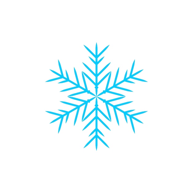 conjunto de nieve con elemento de copo de nieve