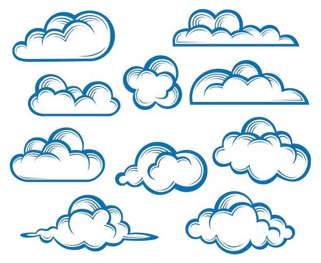 Conjunto de nubes