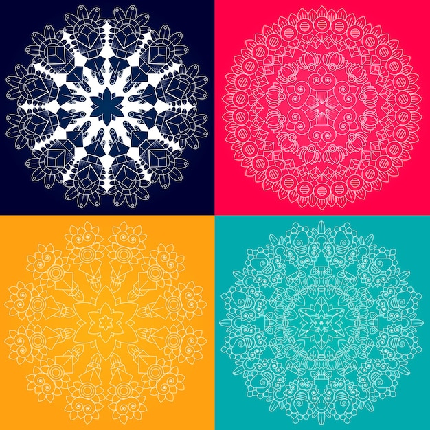 Un conjunto de nuevos mandalas.