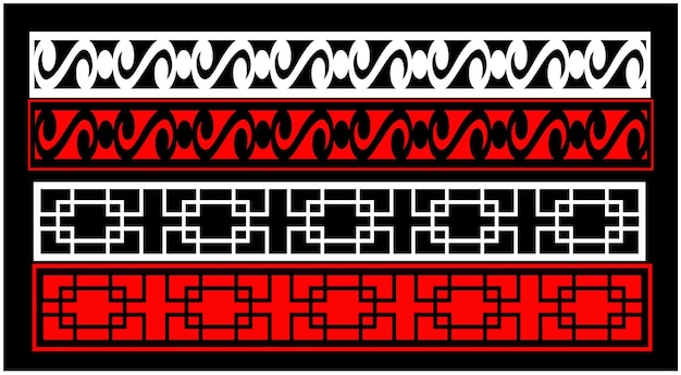 Conjunto de paneles decorativos para la pared con patrón CNC de diseño Jali