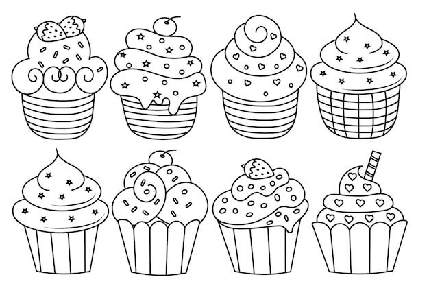 conjunto de panqueques en vector