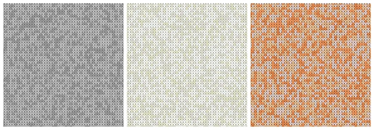 Vector un conjunto de patrón geométrico vectorial con textura clásica de punto fondo transparente de vector realista de punto para papel tapiz de tarjeta de felicitación de sitio de banner