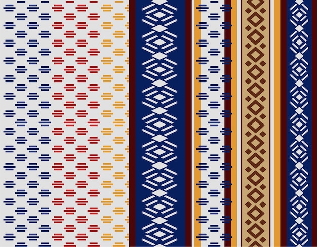 Un conjunto de patrones para la colección de tela