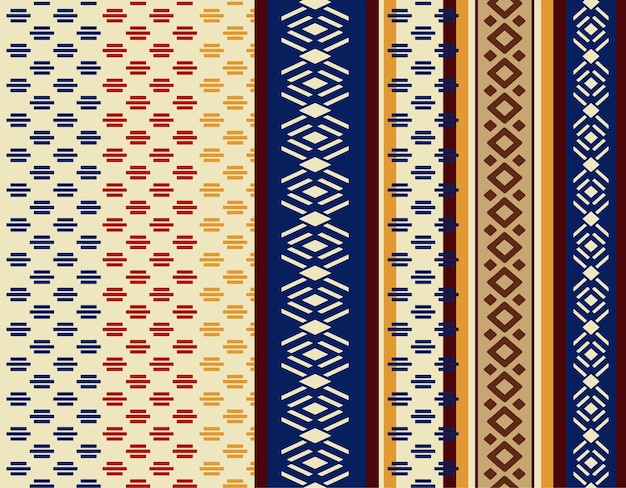Un conjunto de patrones para la colección de tela