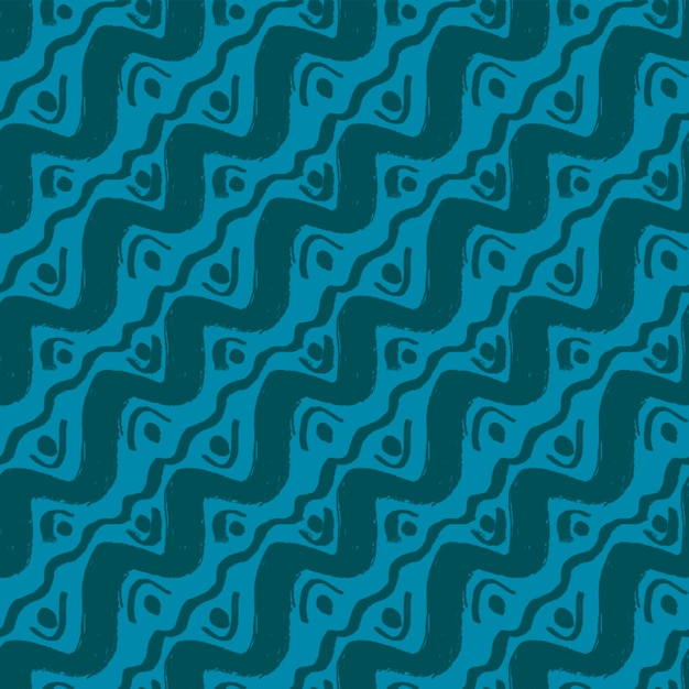 Un conjunto de patrones sin costuras con pictogramas de pincel de 1000x1000 gráficos vectoriales