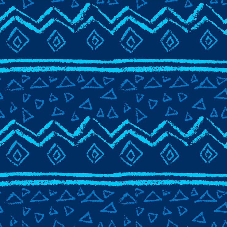 Un conjunto de patrones sin costuras con pictogramas de pincel de 1000x1000 gráficos vectoriales