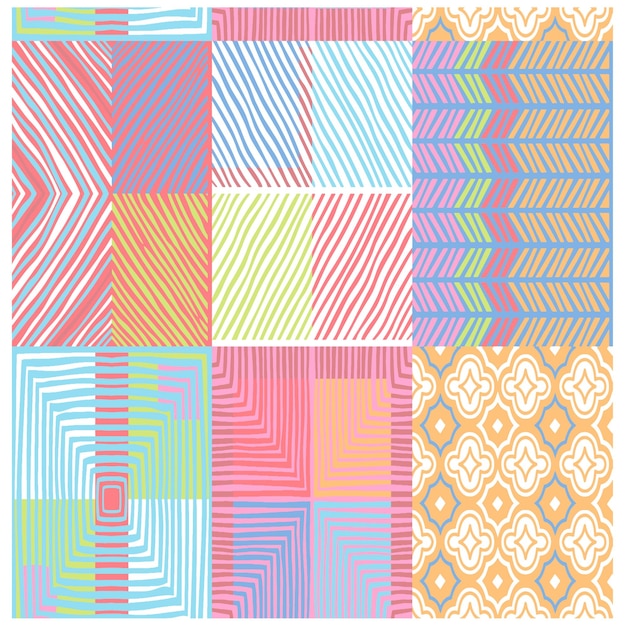 un conjunto de patrones para un diseño