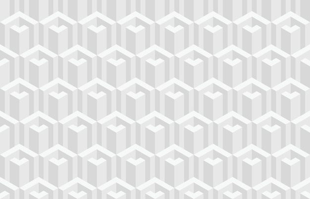 Conjunto de patrones sin fisuras geométricos 3d abstractos Ilusión óptica isométrica fondos modernos