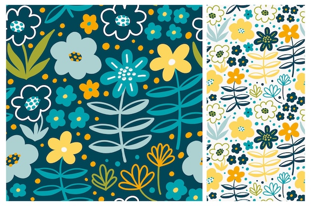 Conjunto de patrones sin fisuras de Mille fleurs