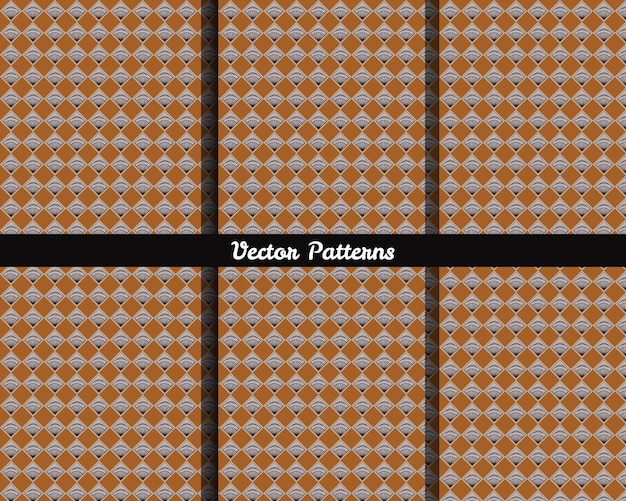 Un conjunto de patrones sin fisuras con las palabras patrones vectoriales.