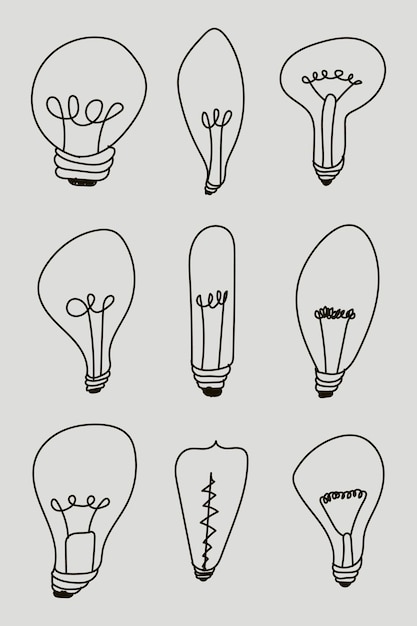 Conjunto de patrones sin fisuras texturizados dibujados a mano. Texturas simples para el fondo. Ilustración vectorial