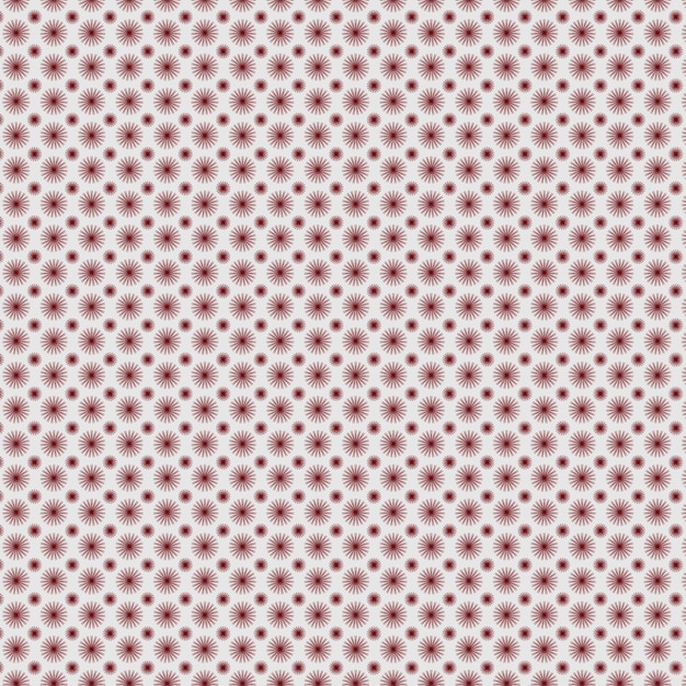 Conjunto de patrones florales geométricos inconsútiles textiles premium Vector