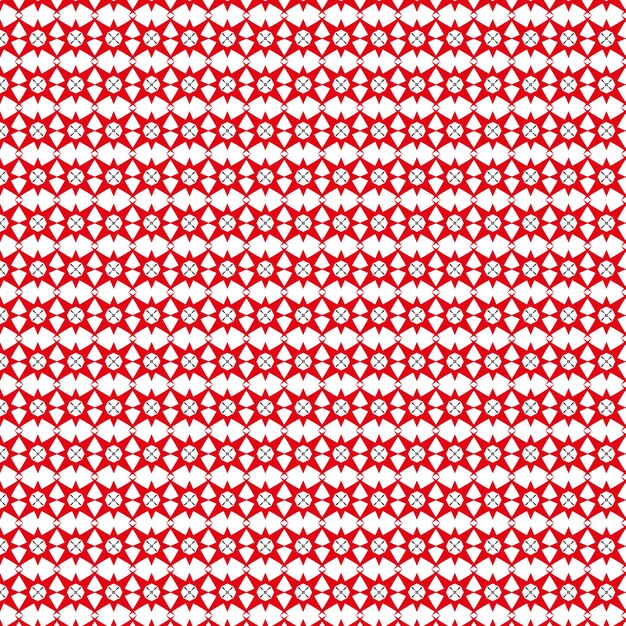 Conjunto de patrones florales geométricos inconsútiles textiles premium vector