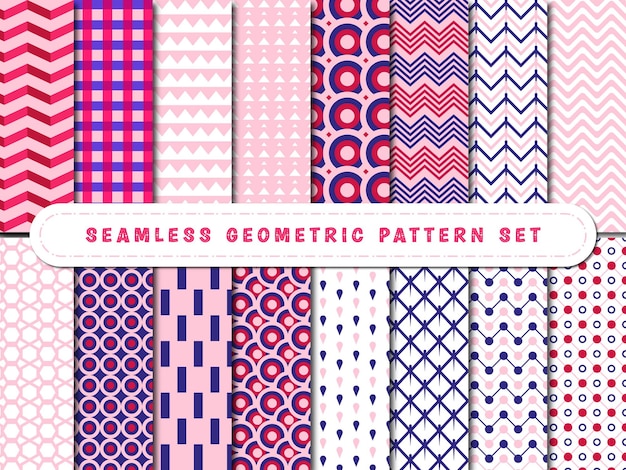 Un conjunto de patrones geométricos sin fisuras.
