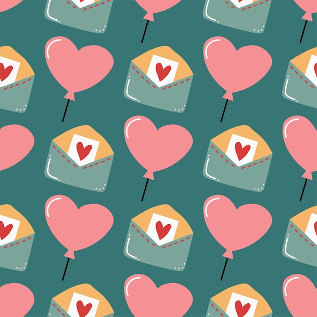 Conjunto de pegatinas para el día de San Valentín