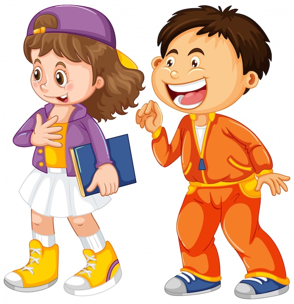 Conjunto de personajes infantiles.