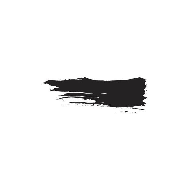conjunto de pinceles vectoriales abstractos dibujados a mano simples