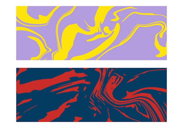 Un conjunto de plantillas de color para ideas creativas para el diseño de folletos, carteles, portadas, carteles e impresiones. Estilo minimalista de interiores de diseño creativo y soluciones decorativas.