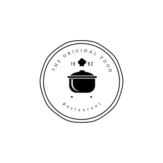 Conjunto de plantillas de logotipo de alimentos y bebidas