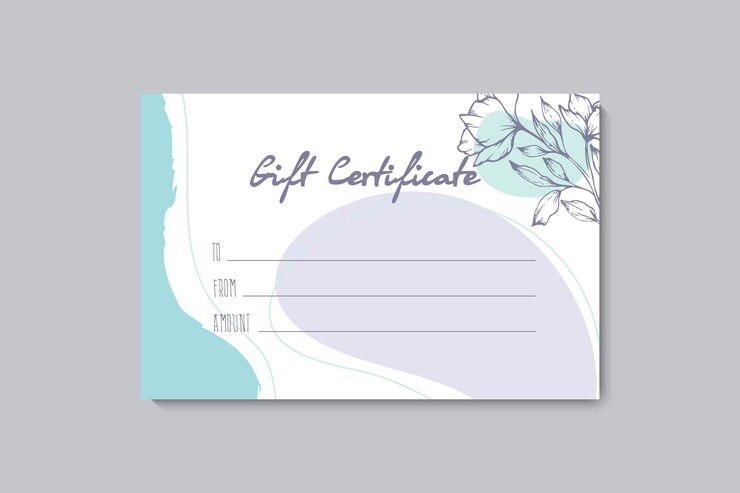 Vector conjunto de plantillas de tarjetas de regalo coloridas ilustración vectorial de flores de estilo moderno para la galería de salones