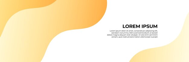 Conjunto de plantillas web de diseño de banner naranja moderno abstracto. Banner de web de encabezado horizontal. Plantilla de fondo de patrón de banner de diseño gráfico abstracto de vector.